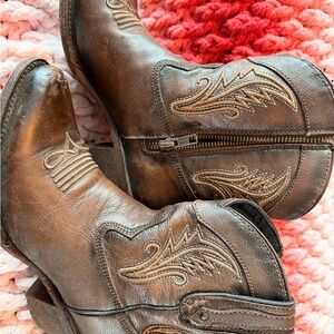 J.B. Dillon Black Leather Boots